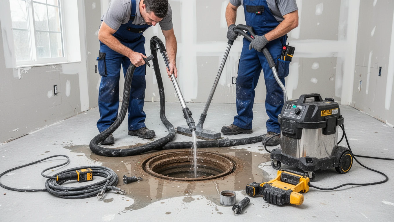 Sewage Backup Cleanup